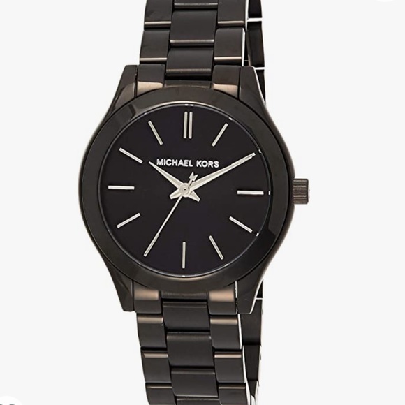 Michael Kors Black Watch - Women’s Mini Slim Runway MK3587 - Picture 11 of 16